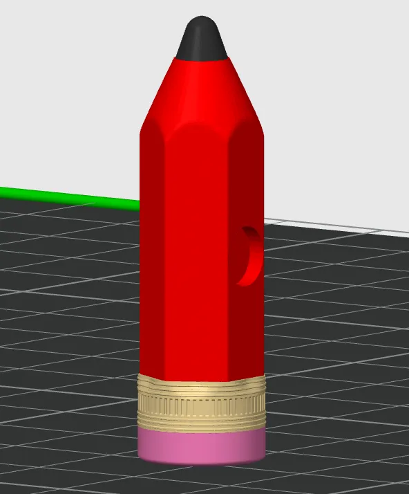 Pencil Pin - Free 3D Print Model - MakerWorld