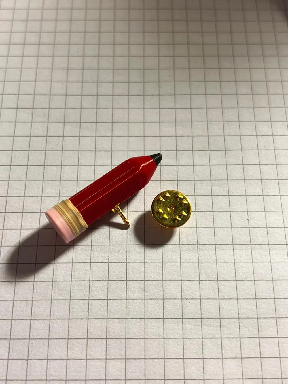 Pencil Pin - Free 3D Print Model - MakerWorld