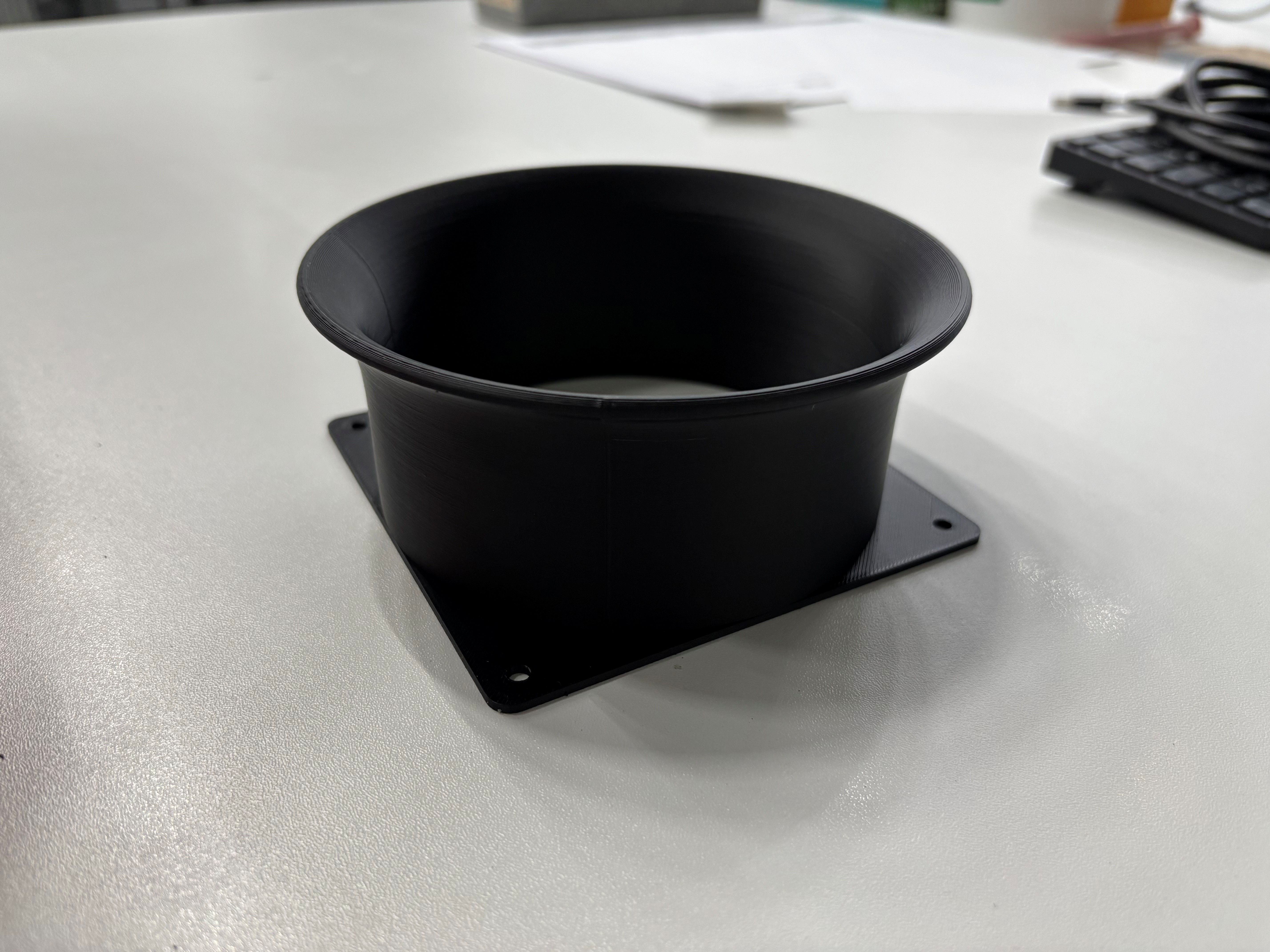 Miniatura 1 do modelo 3D PC Fan Intake Velocity Stack