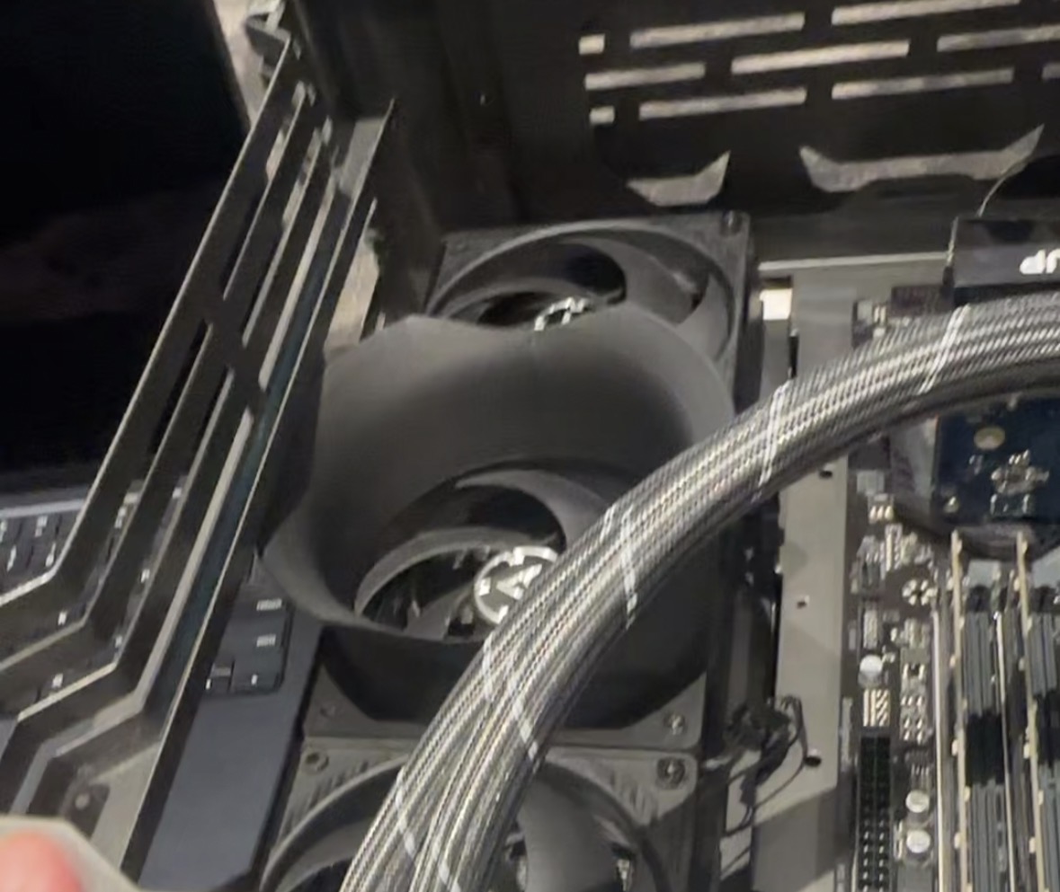 Miniatura 2 do modelo 3D PC Fan Intake Velocity Stack