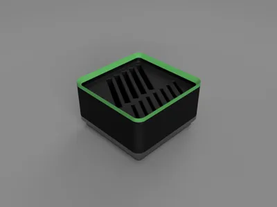Gridfinity 1x1x3U SD card holder