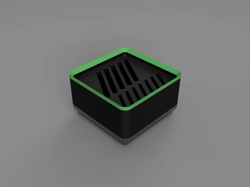 Gridfinity 1x1x3U SD card holder