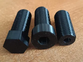 Tornillo parametrizable rosca metrica allen hexa