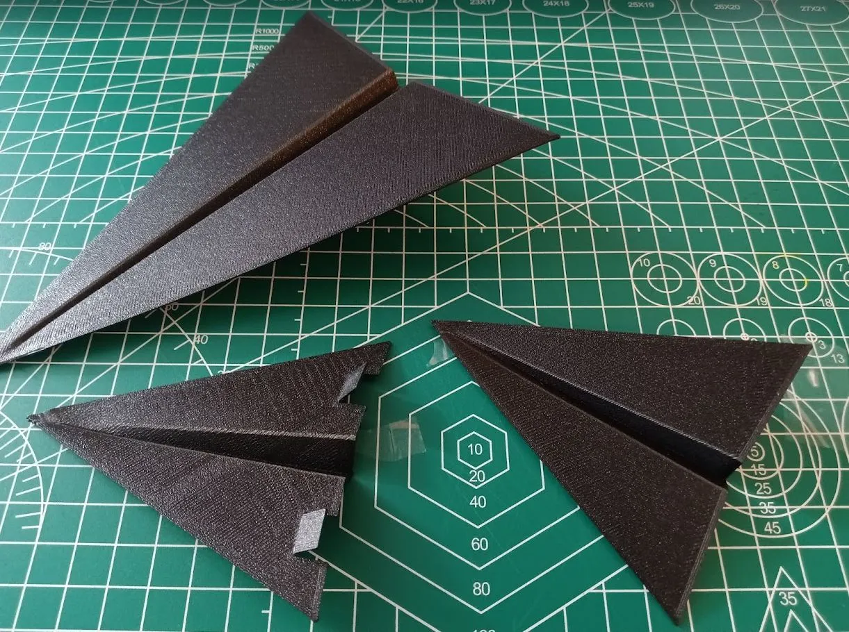 Paper Air Plane Foldable view 2