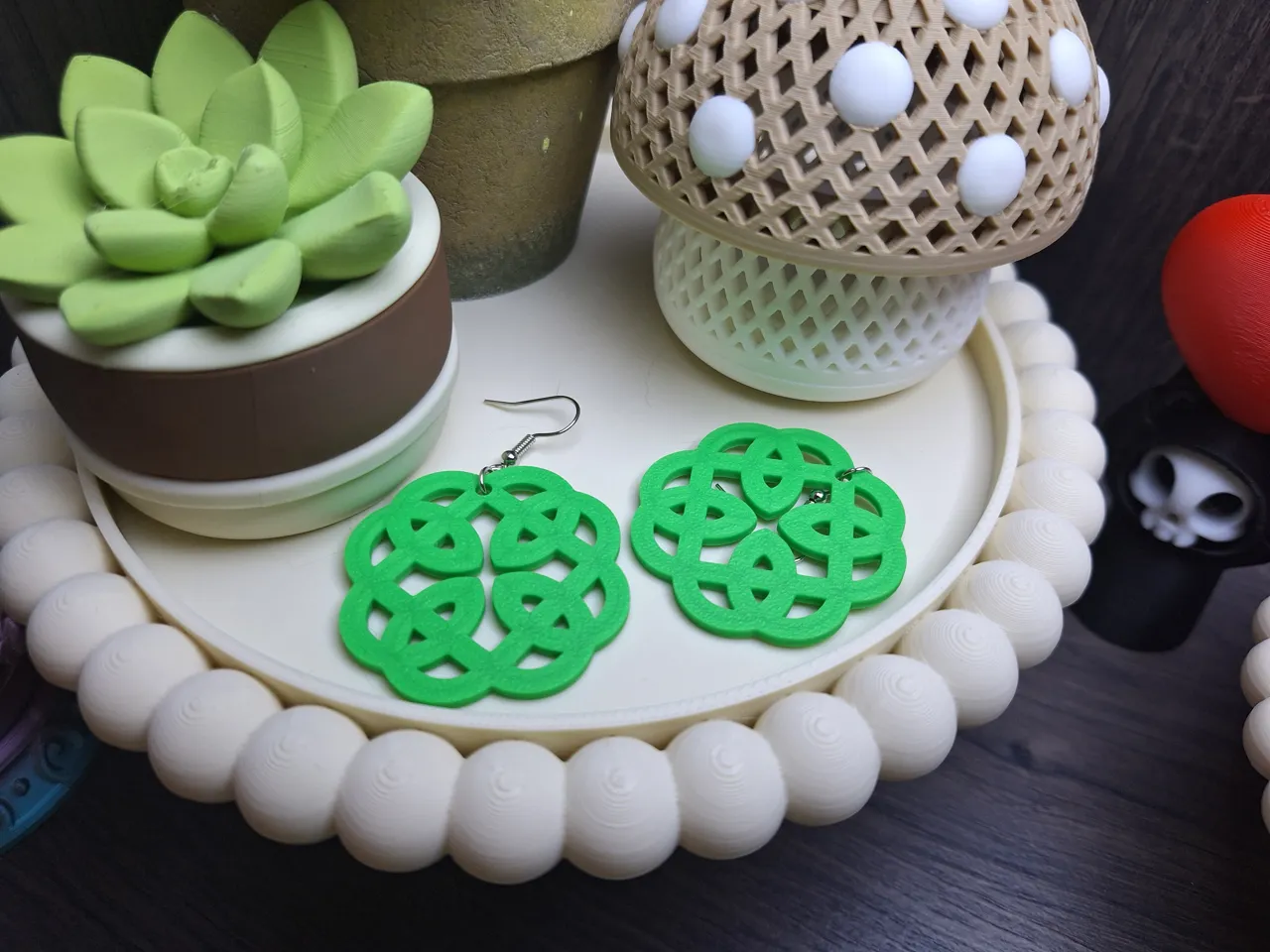 Celtic Knot Earrings view 3