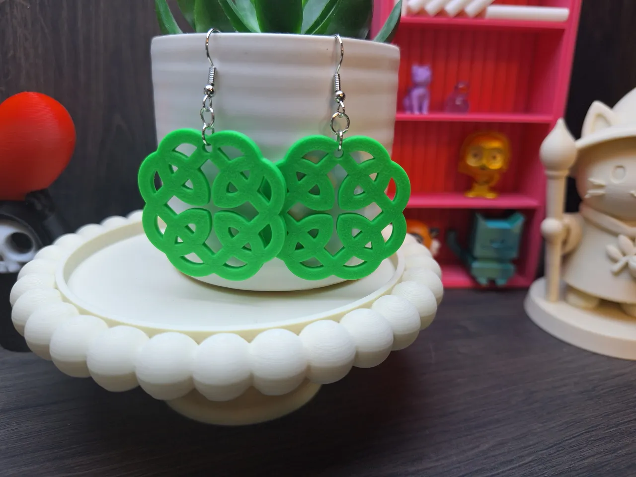 Celtic Knot Earrings view 2