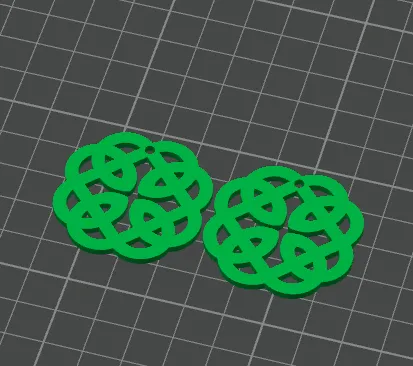 Celtic Knot Earrings view 4
