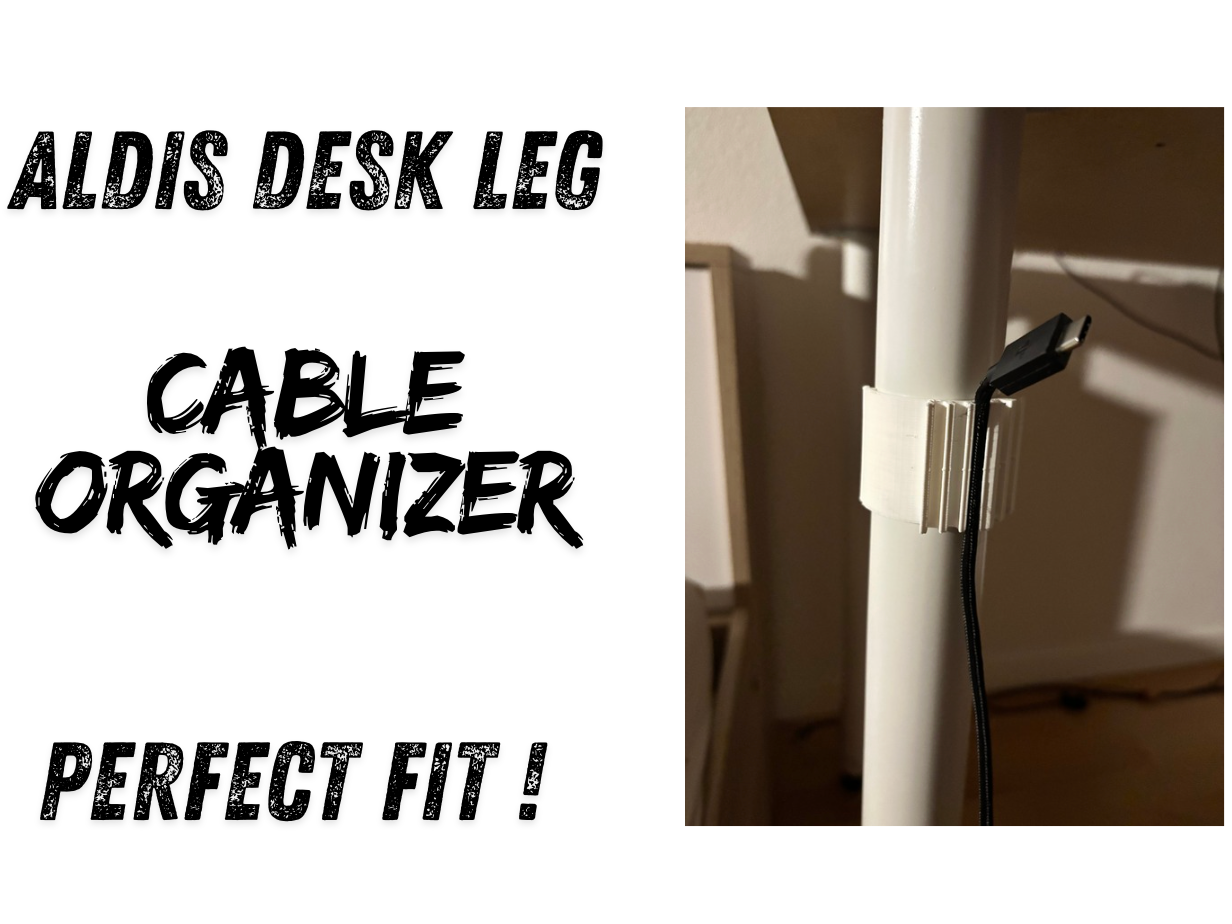 Ikea Adils Desk Leg Cable Organizer
