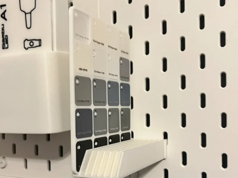 Swatch Display Board Holder Skadis