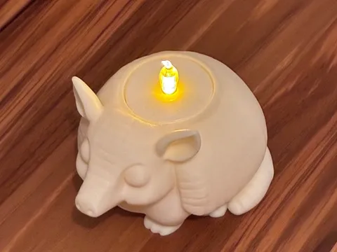 Armadillo Led Tea Light Lamp - Nightlight