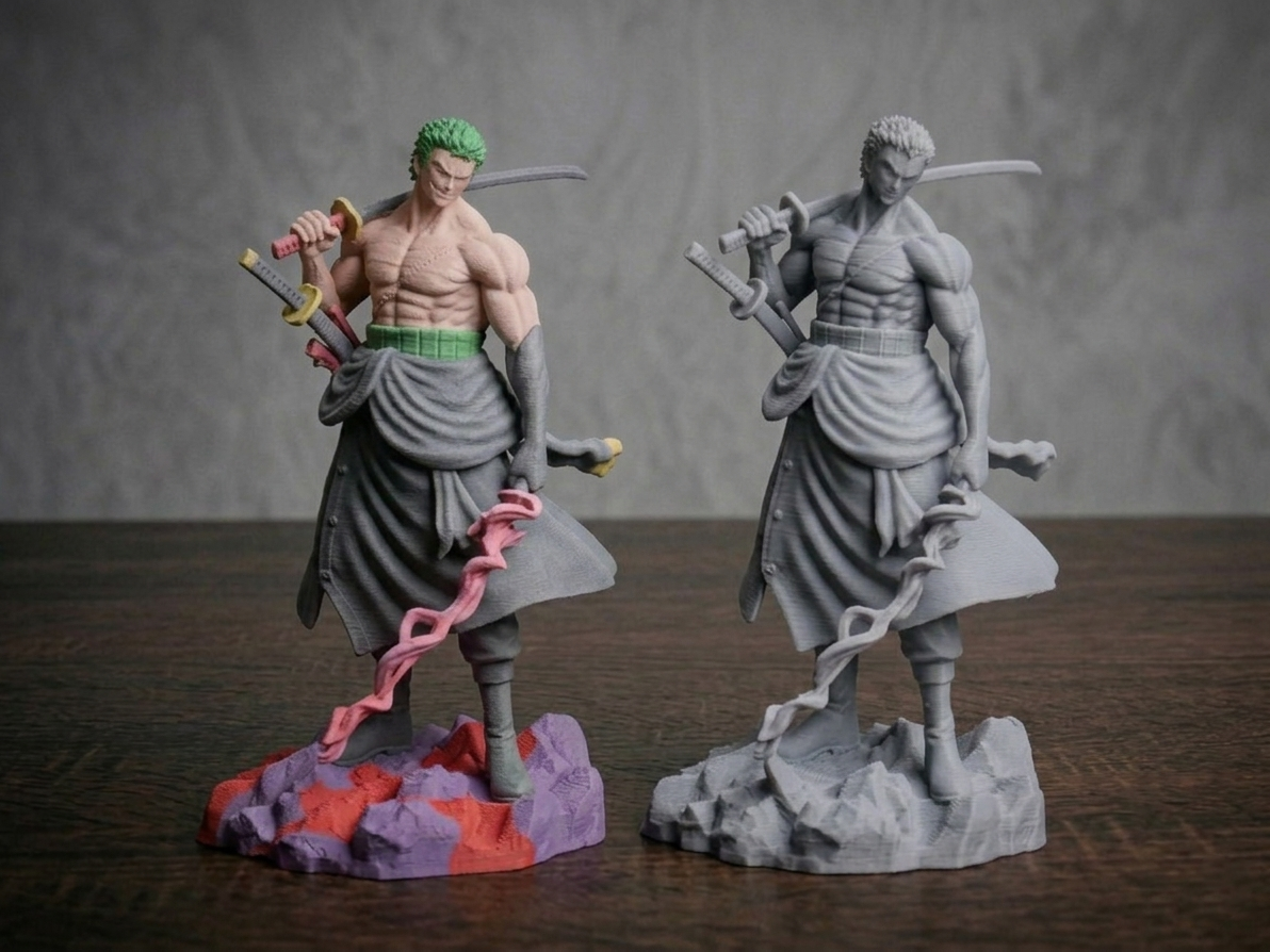 One Piece - Zoro Haki Multi-Color Action Figure