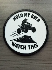 ATV Coaster - Hold My Beer
