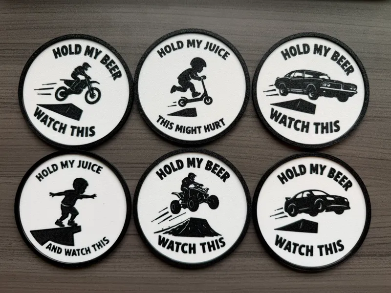 Hold My Drink Coaster Collection