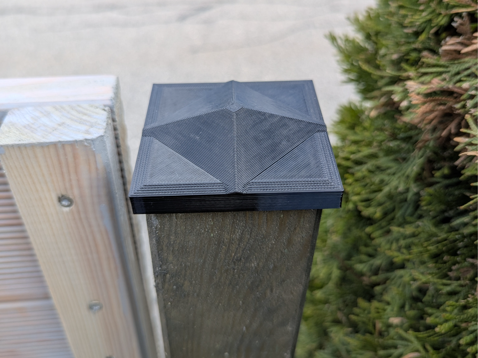 Pfostenkappe / Post cap 70 x 70 mm