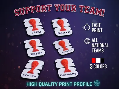 World cup 2026 trophy keychain all national teams