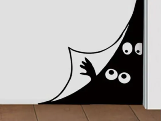 Corner design "mysterious creatures"