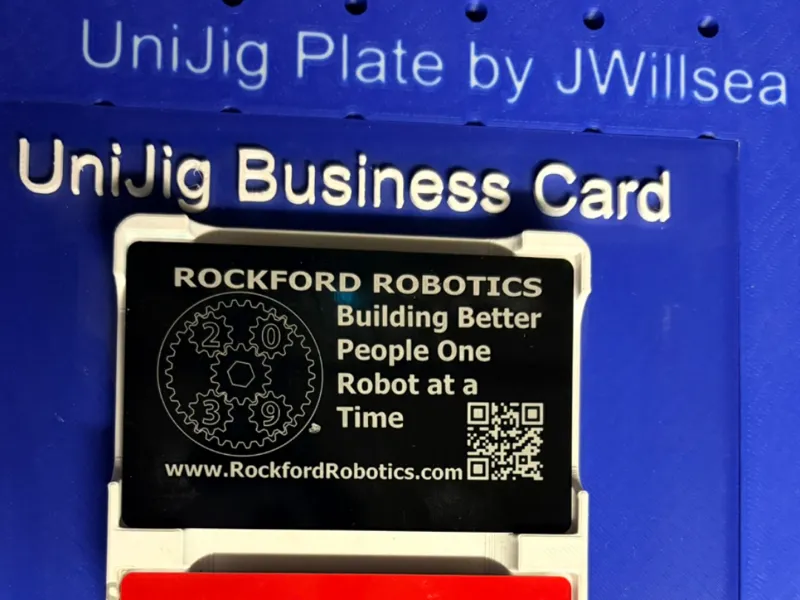 Galvo UniJig Business Card