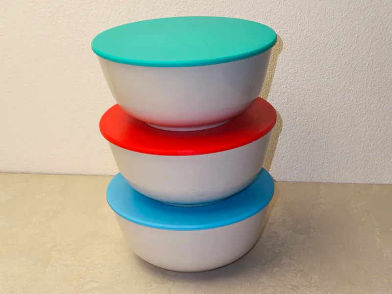 Stackable bowls - Fridge helper