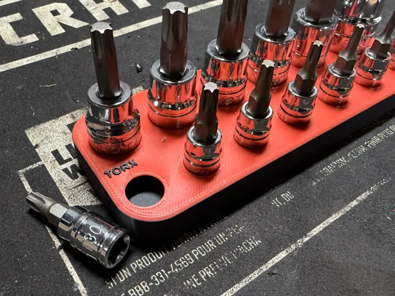 Torx Socket Tray