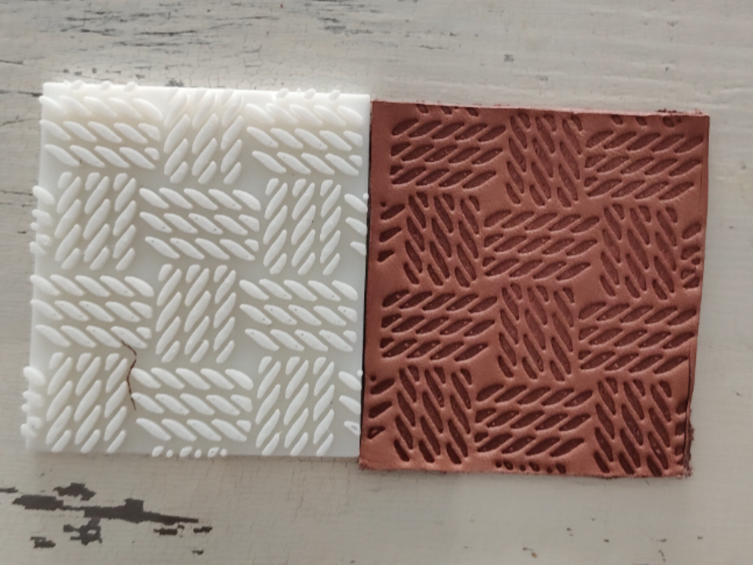 Leather Stamp Series – Modular Sizes - Rope 1