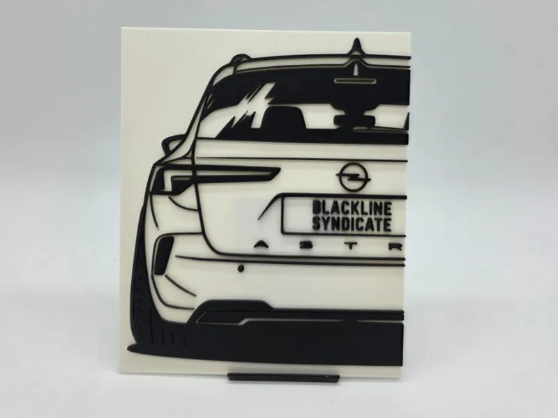 2D Wall Art Opel Astra L Sportstourer