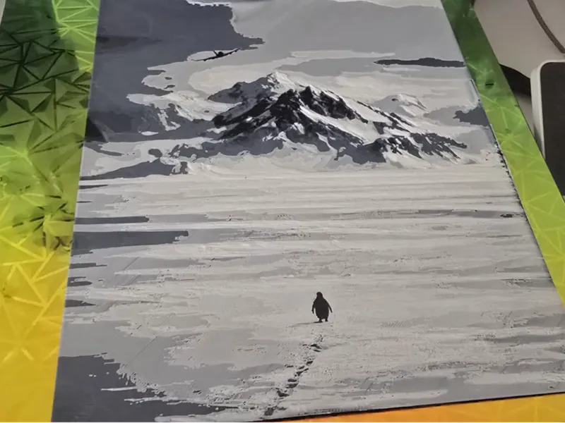 Pinguim Solitario