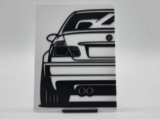 2D Wall Art BMW E46 M3