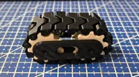 Cadena en TPU 95A, 2º placa pla con 2 colores