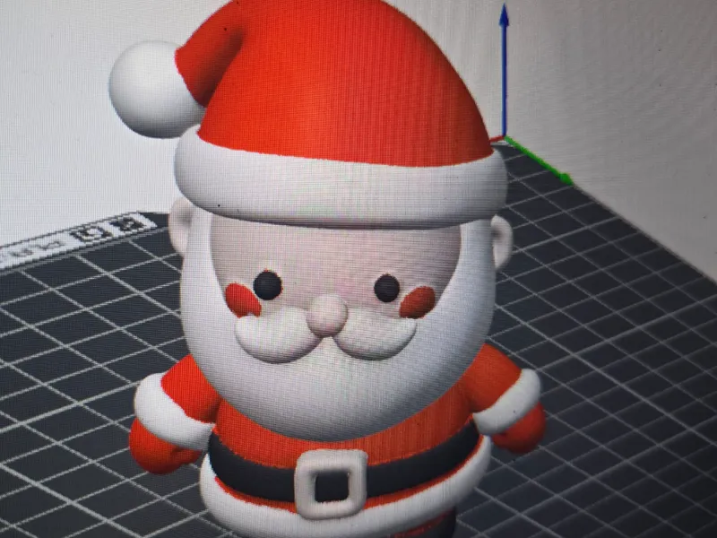 santa 3d