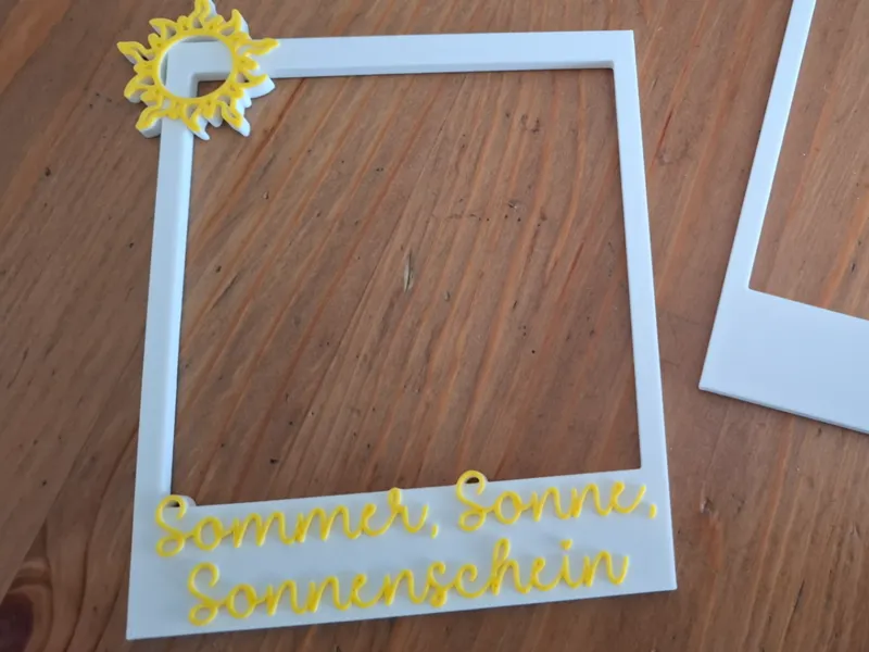 Polaroid "Sommer, Sonne, Sonnenschein"