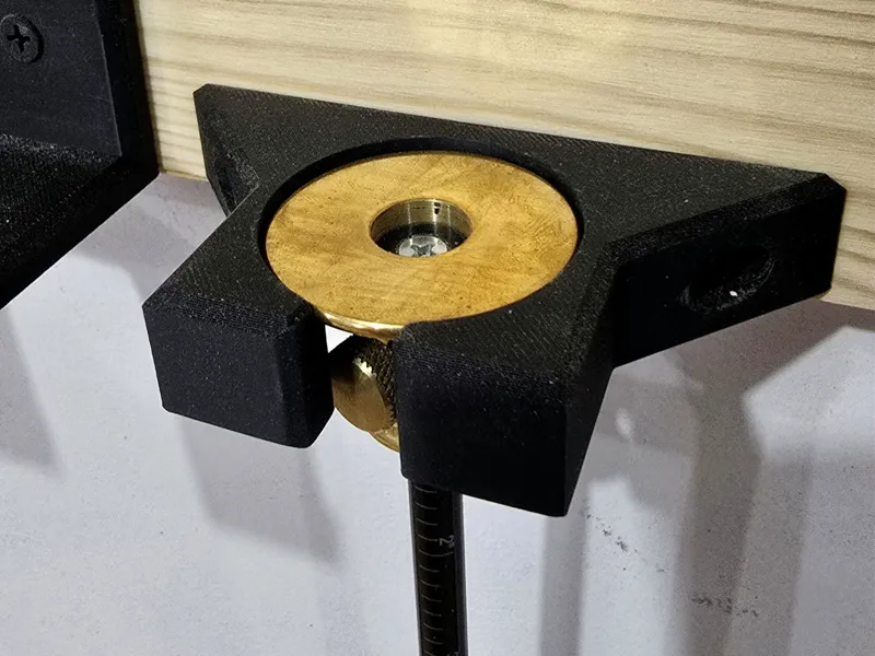 Wall mounted marking gauge holder