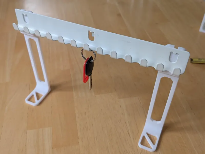 IKEA Skadis Hakenleiste – Füße für Schlüsselhalter