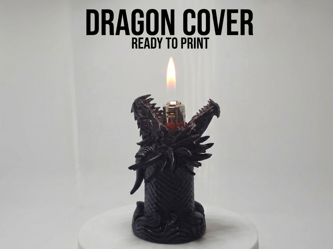 FundaDragon para encendedor Bic-Lighter dragoncase