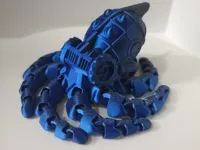 Octopunk - poulpe steampunk articule — photo 2