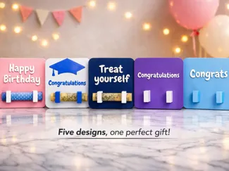 Money Giving Card - Birthday,Congrats (5 versions)