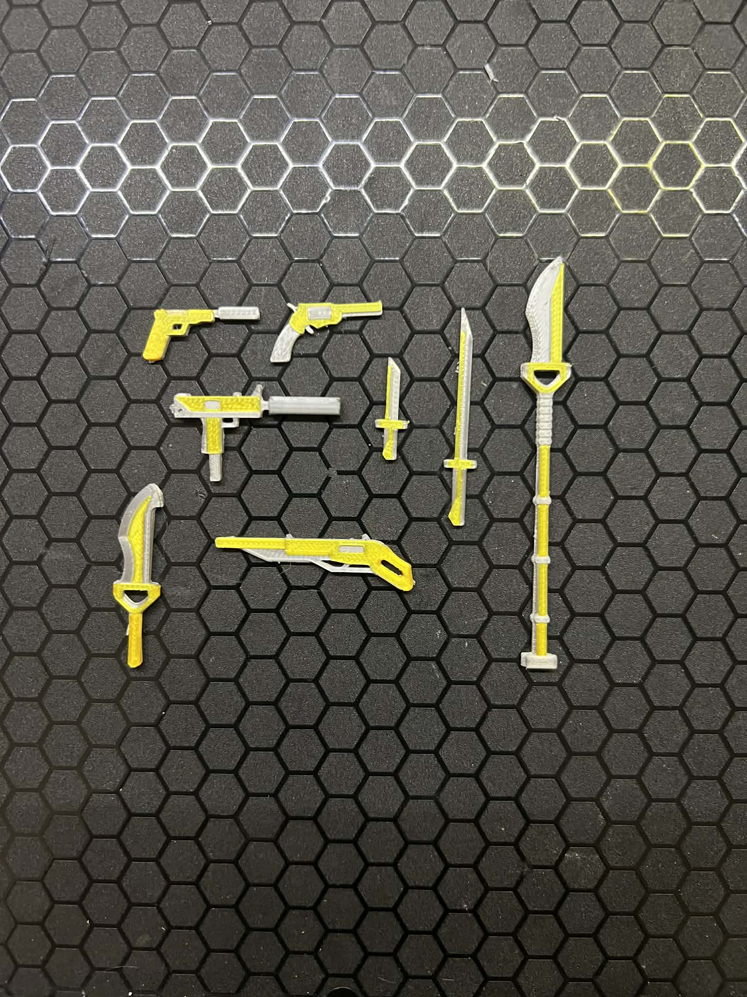 Miniatura 2 do modelo 3D Mini Weapons Kit Card 