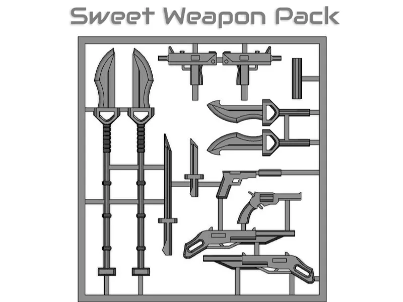 Mini Weapons Kit Card 