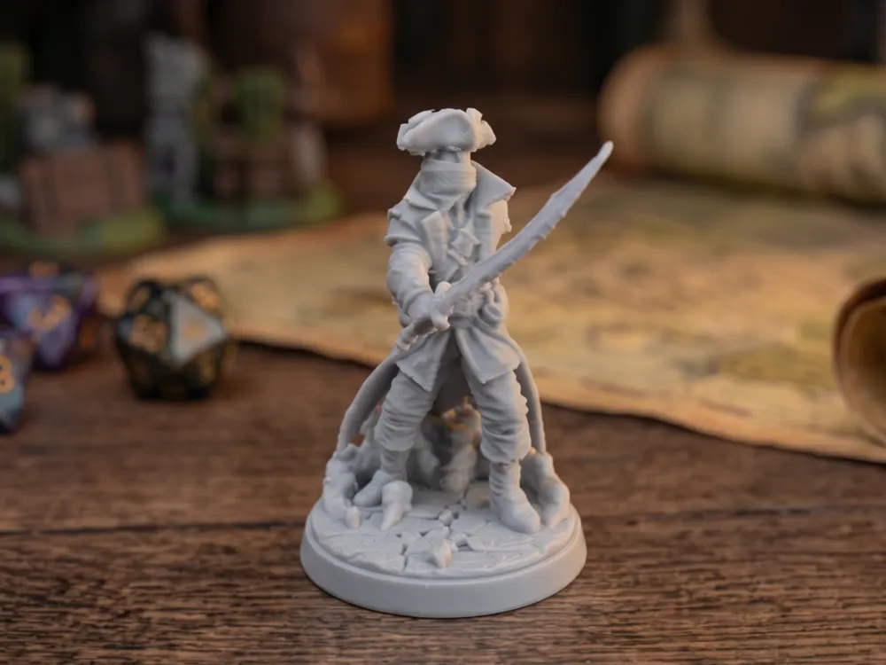 Accesorio para impresora 3D: Grimdark Blood Hunter - Monster Slayer Rune Saber. Referencia del modelo original.