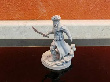 Accesorio para impresora 3D: Grimdark Blood Hunter - Monster Slayer Rune Saber — vista de referencia 4