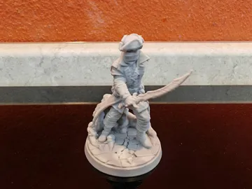 Accesorio para impresora 3D: Grimdark Blood Hunter - Monster Slayer Rune Saber — vista de referencia 3