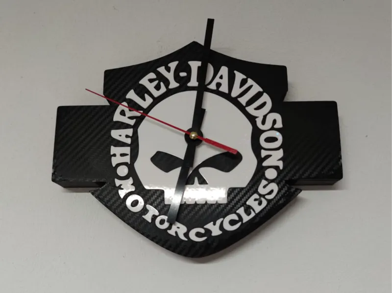 Harley Davidson Wall Clock (NO AMS)