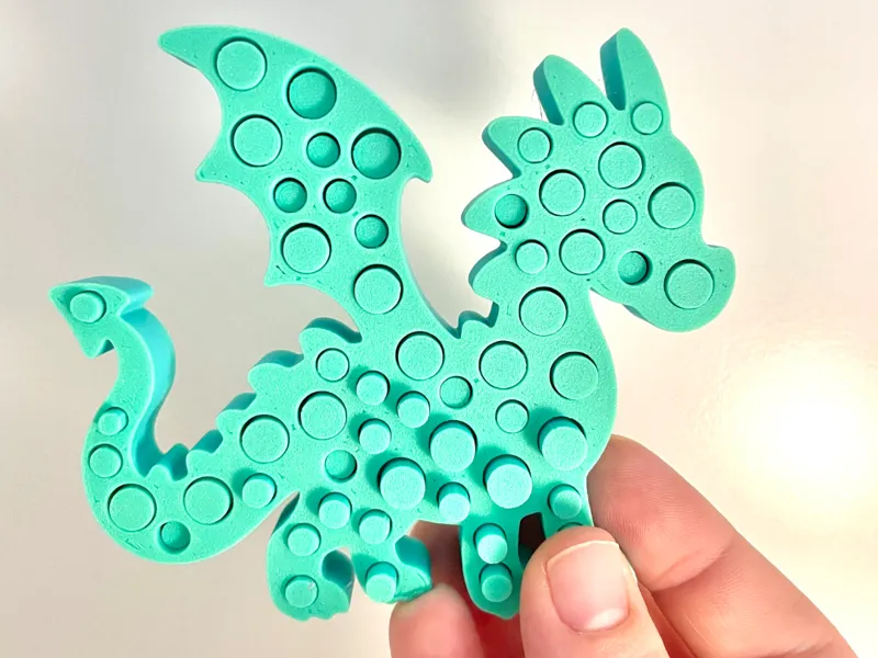Dragon Pin Art Fidget