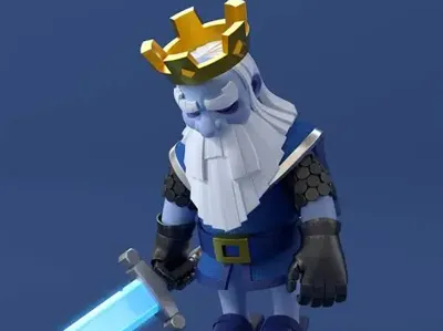 Clash Royale Ghost King