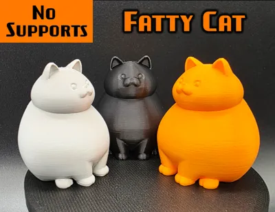 Fatty Cat No Supports