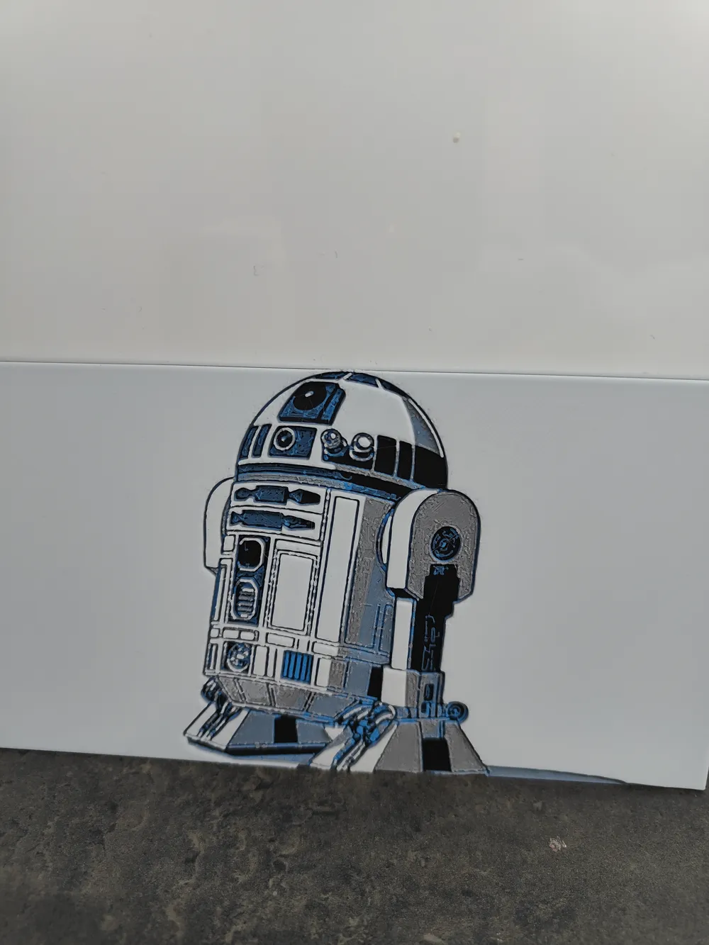 R2D2 Canvas - Free 3D Print Model - MakerWorld