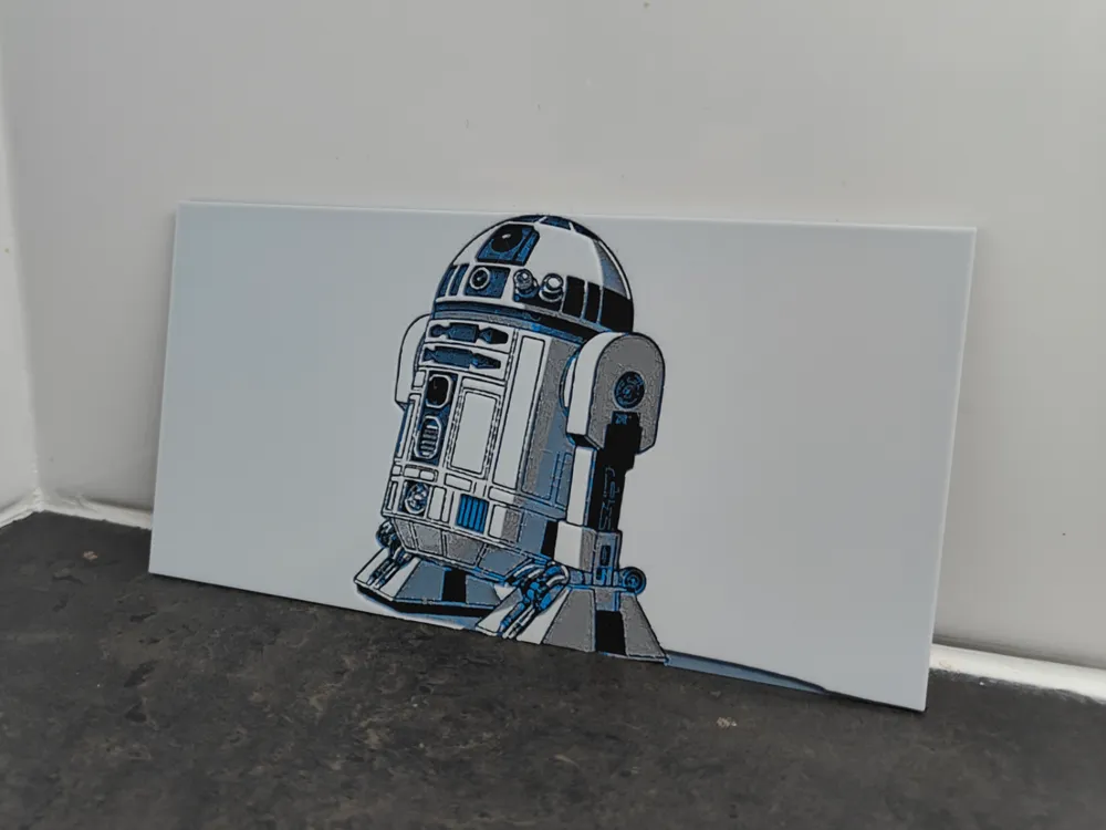 R2D2 Canvas - Free 3D Print Model - MakerWorld