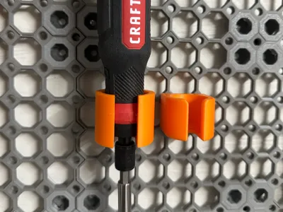 Craftsman Electric Screwdriver mount - Multiboard
