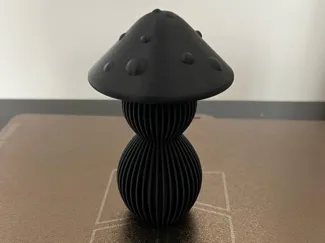 Mushroom Hat Man