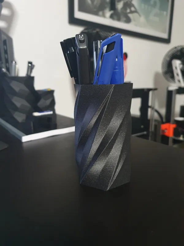 Another twisted vase