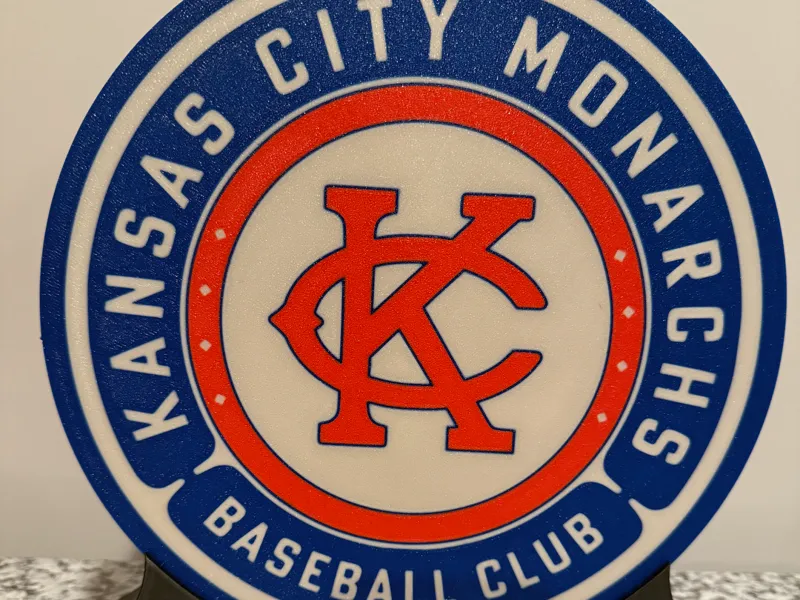 KC Monarchs Baseball Lightbox